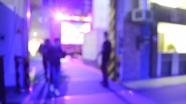 Birçok insanın soyut Odaklanamayan Bulanık Arkaplan akışı