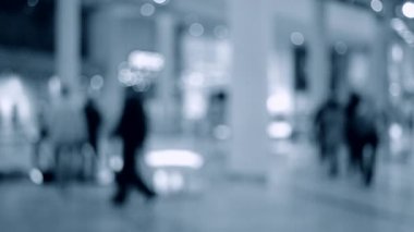 insanlar alışveriş arka plan bulanık gerçek zamanlı