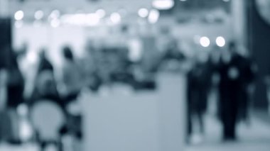 Birçok insanın soyut Odaklanamayan Bulanık Arkaplan akışı