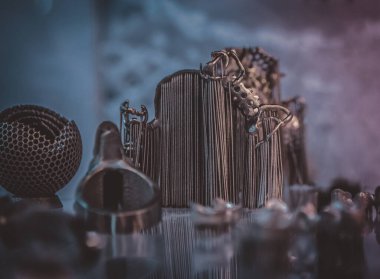 Metal tozundan metal 3D yazıcıya basılmış nesne.