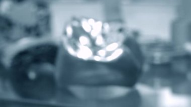 Bir lazer sinterlama makinesinde oluşturulan model, metali yazdıran 3D yazıcı