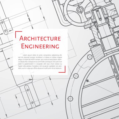 mekanizması teknik blueprint