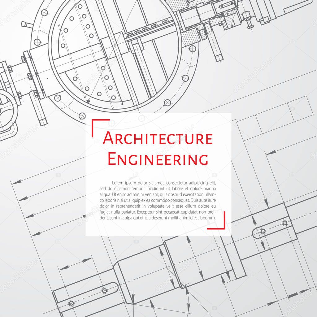 technical blueprint of mechanism