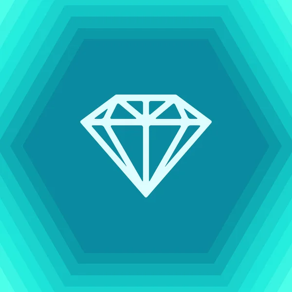 Векторный алмаз — стоковый вектор