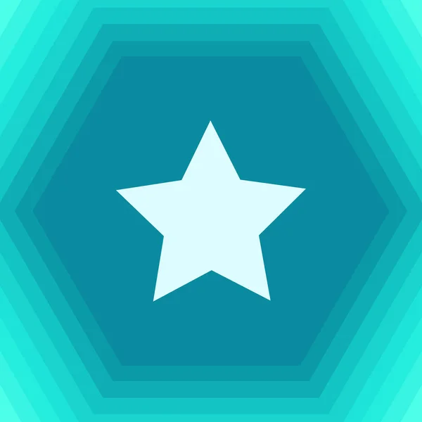 Star simples Symbol — Stockvektor