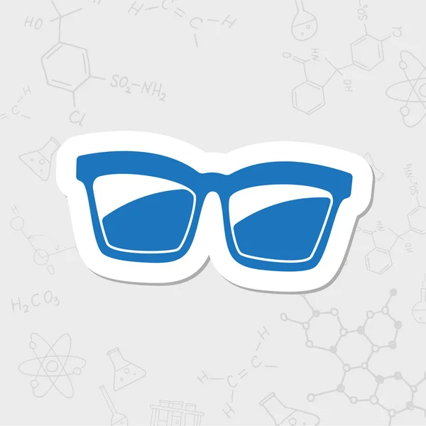 Ikon web kacamata - Stok Vektor