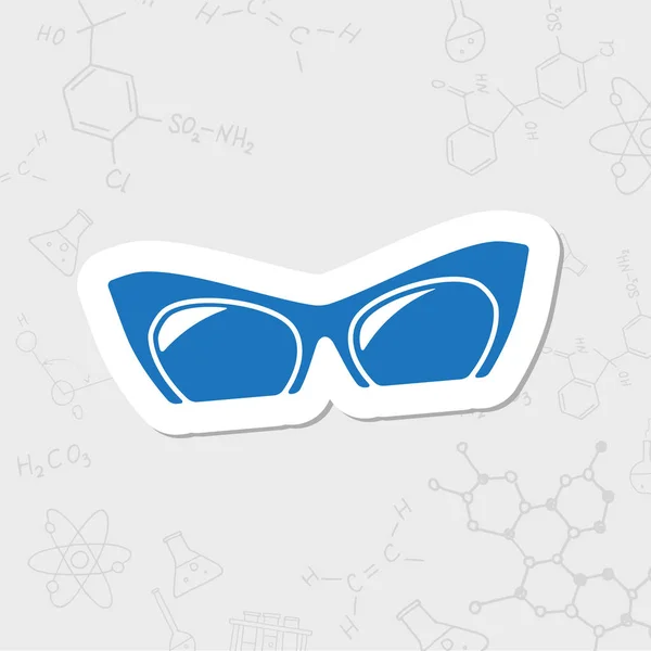 Ikon web kacamata - Stok Vektor