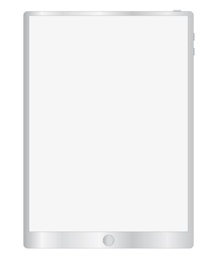 basit tablet illüstrasyon