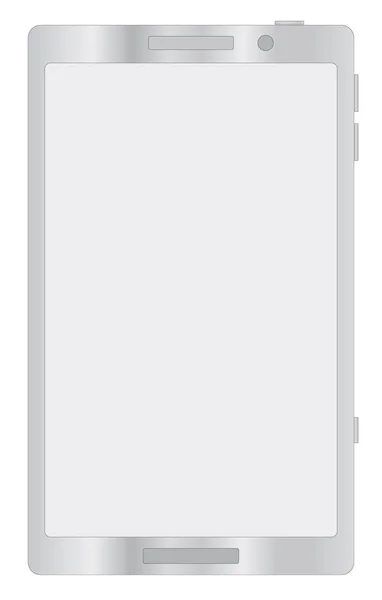 シンプルなスマート フォンの図 — ストック写真
