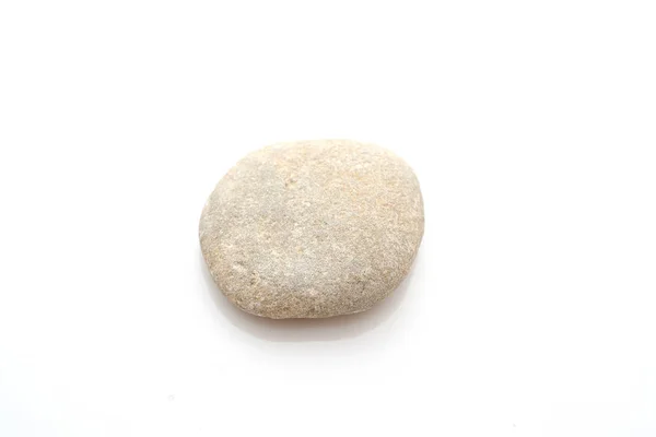 Stein auf weißem Hintergrund — Stockfoto