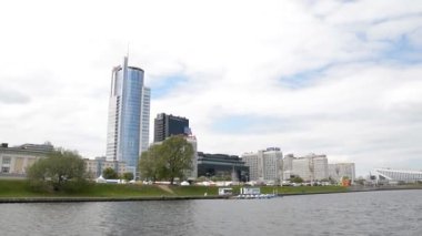 Belarus, Minsk, 21 Mayıs. 2017. Belarus, Minsk, 21 Mayıs 2017 parçası Minsk şehir merkezi