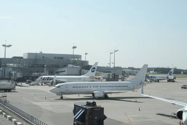 Mosow, Rusia - julio de 2017: aeropuerto Vnukovo — Foto de Stock