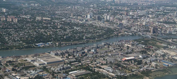 Rostov em Don, vista da mosca — Fotografia de Stock