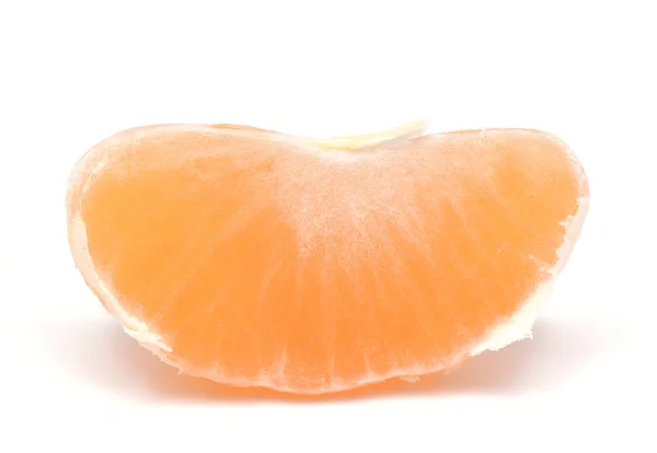 Mandarin vagy mandarin gyümölcs szelet — Stock Fotó
