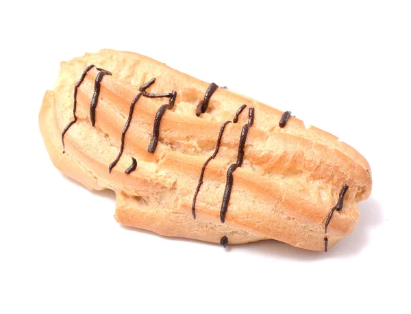 Eclair aislado sobre fondo blanco — Foto de Stock