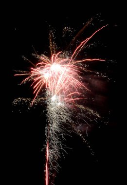 güzel renkli havai fişek