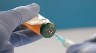 Heroin injection close