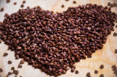 Sağlıklı beslenme, sağlıklı karabuğday tohumları..