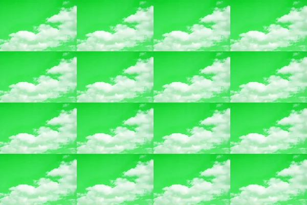 Fondo Cielo Con Nubes Blancas Ilustración Cielo Con Primer Plano — Foto de Stock