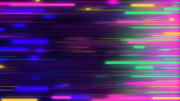 Abstraktní Pozadí Neonovými Pruhy Liniemi Retrowave Futuristické — Stock fotografie