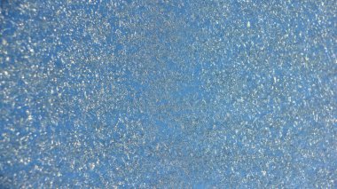Cam arkaplan dokusunda mavi buzullar