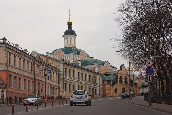 Smolensk Russia 2020 Beautiful House Troitsky Monastery Dome Big Soviet — 스톡 사진