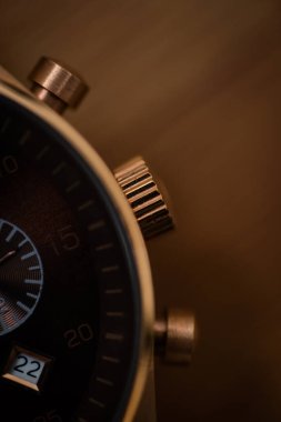 Son derece yakın çekim lüks saat bölümü