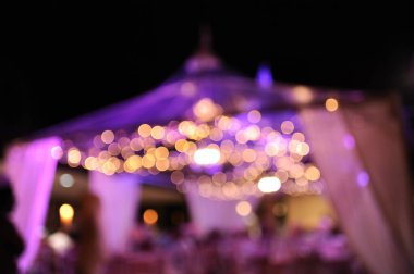 ligth üzerinde renkli bokeh arkaplanı