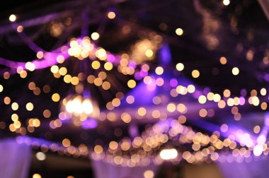 ligth üzerinde renkli bokeh arkaplanı