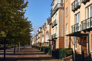 Modern evlerden ve daire