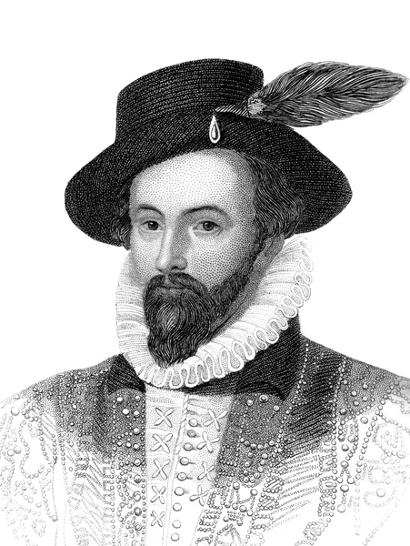 Sir Walter Raleigh — Stock fotografie