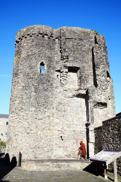 Carmarthen torony Castle — Stock Fotó