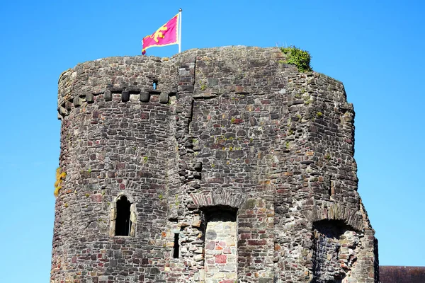 Torre do Castelo de Carmarthen — Fotografia de Stock