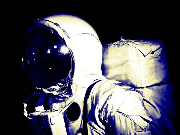 Astronauta spazio camminare costume — Foto Stock