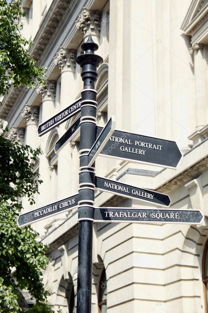 London Street Signpost.