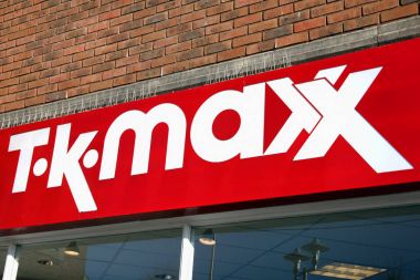 T K Maxx logo reklam işareti