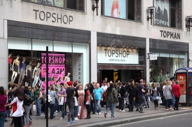Topshop Giyim mağazası