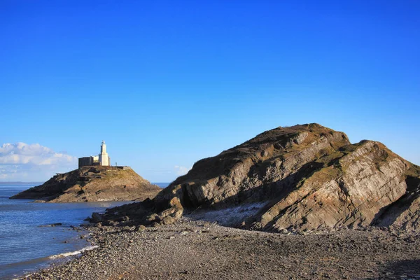 Мимрить Суонсі Bay — стокове фото