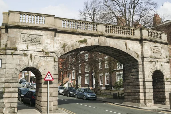 The bridgate, chester uk — Stockfoto