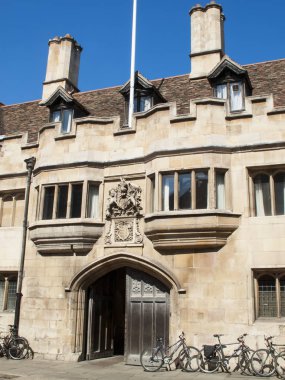 Cambridge, Birleşik Krallık, 31 Mayıs 2009: Pembroke Koleji Cambridge Üniversitesi'ne 14. yüzyılda kurulan üniversitenin büyük üniversitelerden biridir