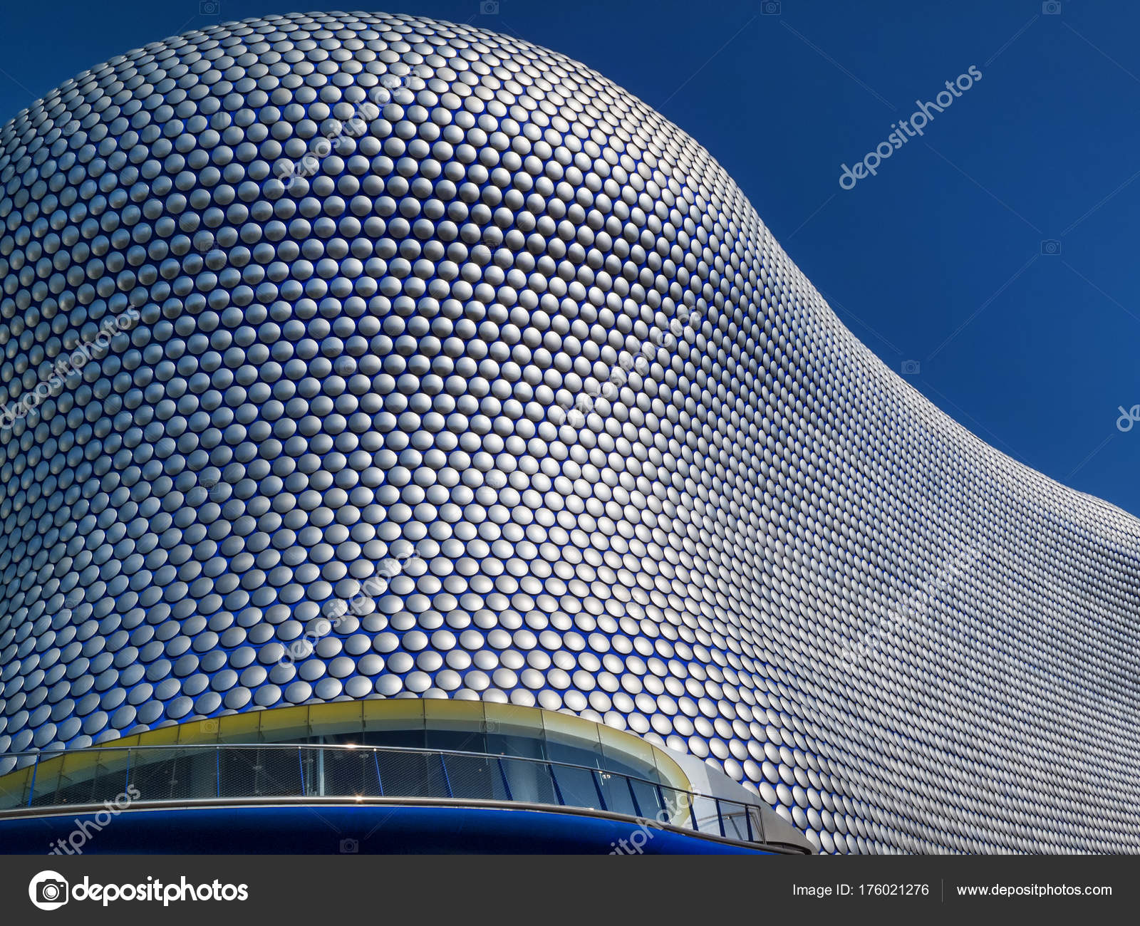 Birmingham UK April 29 2009 Futuristic Modern Building Roof Cladding At The Bullring Shopping Centre Mall In City Photo By Lenschanger