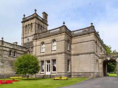 Llanelli, Galler, Birleşik Krallık, 14 Ağustos 2015: Parc Howard biridir kentin en önemli dönüm noktası turistik