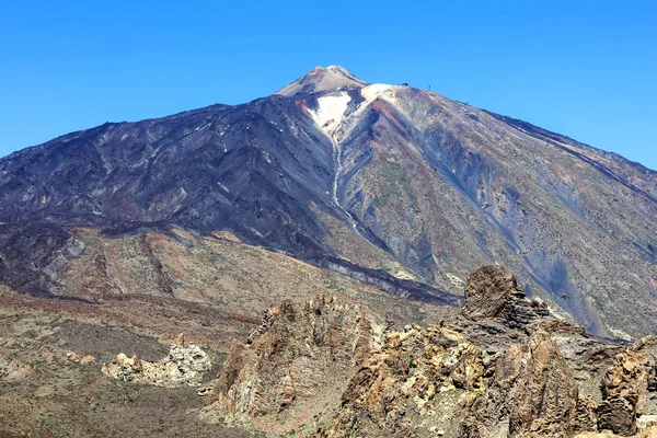 テイデ テネリフェ島 カナリア諸島 スペインはエル テイデ国立公園内の火山あり 世界遺産 — ストック写真