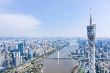 Kanton Kulesi, Guangzhou Çini, Hava Fotoğrafları