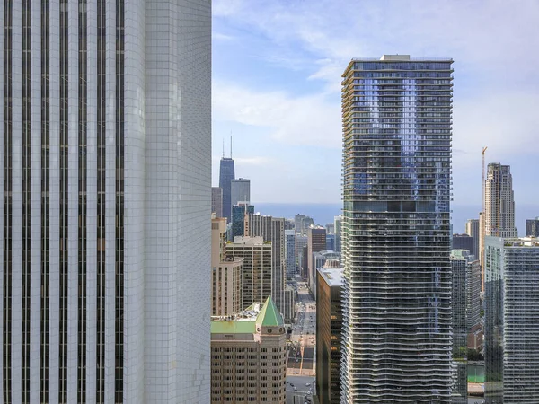 Torre Aqua Chicago Fotografía Aérea —  Fotos de Stock