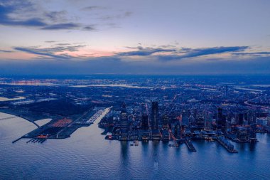 jersey City havadan görünümü