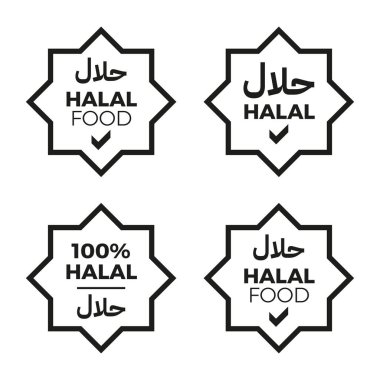 Helal vektör simgeleri ayarlandı