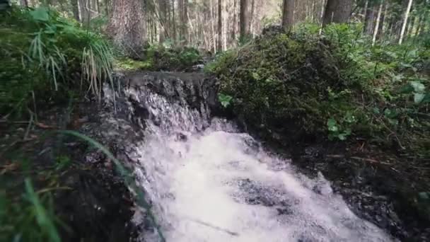 montagne rivière ralenti dolomites sud Tyrol Italie 