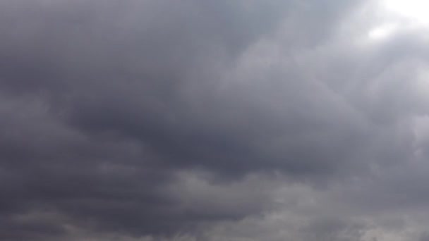 Wolken Himmel Zeitraffer Aufnahmen — Stockvideo