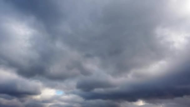 Nuages Dans Ciel Prise Vue Laps Temps — Video